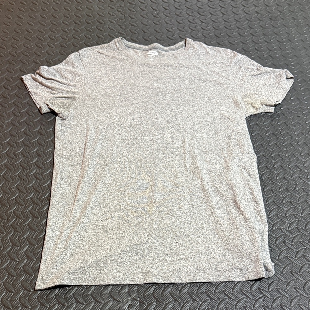 Old Navy Soft Washed Gray Men's Tee Medium Tall